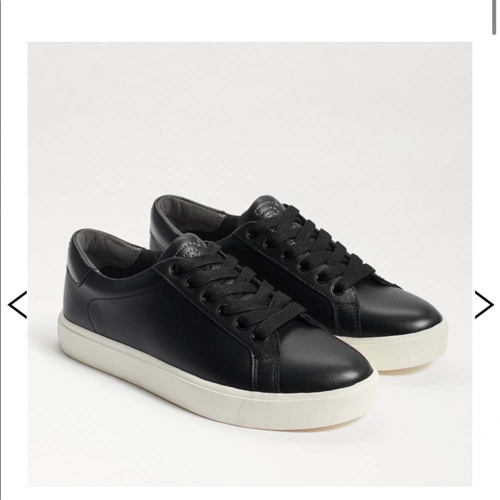 Sam Edelman Ethyl Lace Up Sneakers in Black